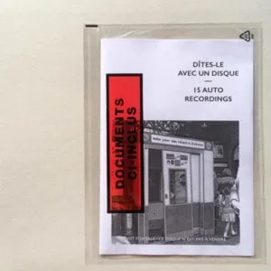 Dîtes le avec un disque !