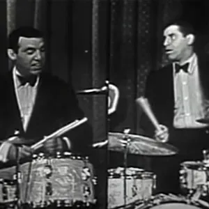 Jerry Lewis + Buddy Rich