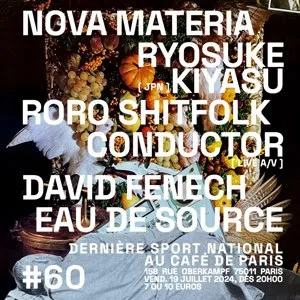 Concert SN#60 - SPORT NATIONAL AU CAFÉ DE PARIS